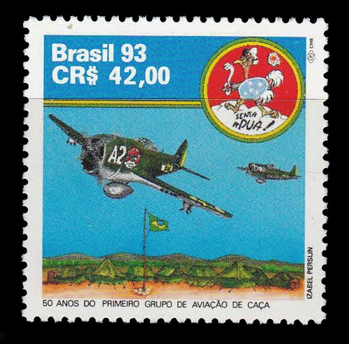 Avión De Combate - Brasil 1993 - Mint - Yv 2153