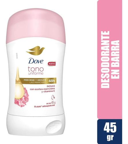 Dove desodorante antitransp dermoaclarant barra mujer 45g