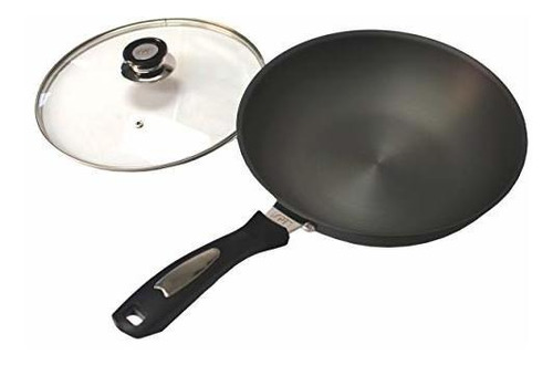 Wok Duro Anodizado (30 Cm)