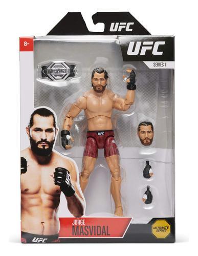 Ufc Ultimate Series Jorge Masvidal Figura De Accin - 6.5 Pul