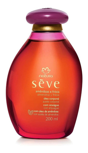 Óleo Seve Amêndoas E Frésia Natura Deo Corporal - 200ml