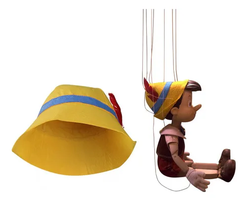 Gorra De Cosplay De Pinocho Para Niños, Disfraz De Halloween