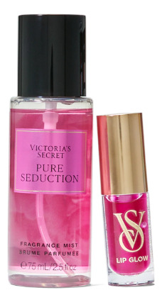 Set Victoria's Secret Mini Niebla Mas Gloss Mora Gloss