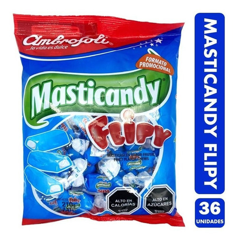 Masticandy Flipy Marca Ambrosoli- Bolsa 210gr 