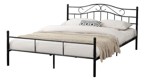 Cama Queen 160cm Casal En Caño Dormitorio En Caja Tienda Max