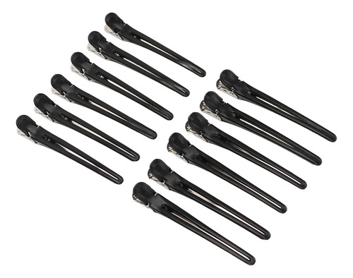 Pinzas For Pelo Con Forma De Pico De Pato, 12 Piezas, Resis