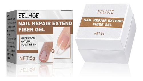 Extensión De Gel De Fibra Para Reparación De Uñas, 5 G, Fuer