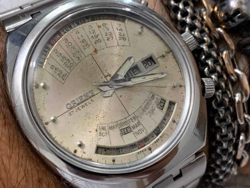 Orient Calendário Perpetuo Automatic 27 Jewels Vintge