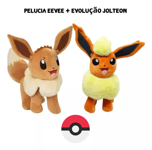 Compre Pokemon - Pelúcia de 20cm do Jolteon aqui na Sunny Brinquedos.