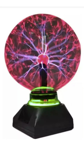 Lámpara Plasma Rayos Interactiva Sensible Al Tacto Tesla