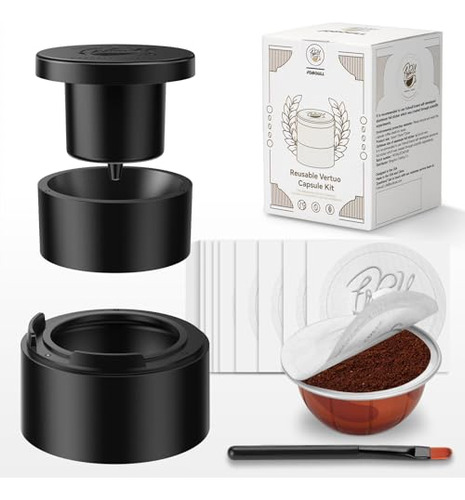 Kit De Cápsulas Reutilizables Vertuo Para Nespresso Con Herr