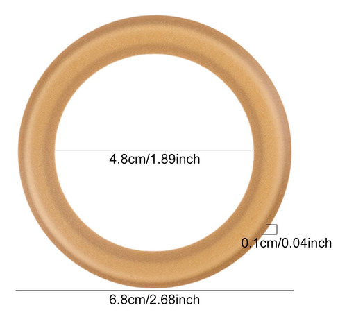 Anillo De Pistón De Goma Para 5 Piezas 1100 W Amarillo
