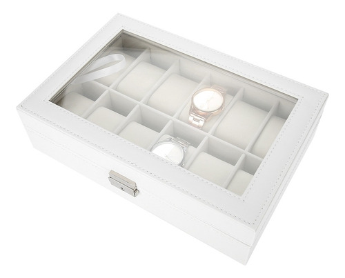 12 Rejillas Soporte Para Reloj, Caja De Almacenamiento De Jo