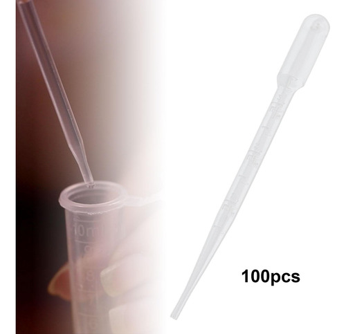 100x Disposable Dropper Training Toys Hand Eye Ability 2ml