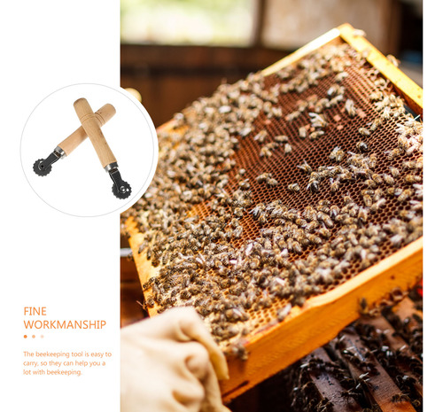 Caja Nido De Colmenas Gear Roller Para Apicultura, Dispositi