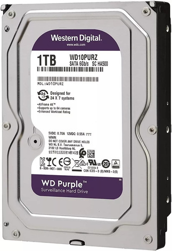 Disco Duro Western Digital Wd Purple Dvr 1tb 1 Tb Nuevo Xavi