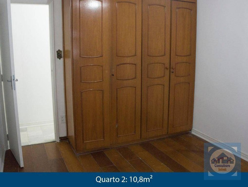 Apartamento Com 3 Dormitórios À Venda, 127 M² Por R$ 579.000,00 - Aparecida - Santos/sp - Ap5158