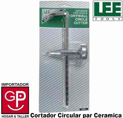 Cortador Circular 16cm Para Cerámica Y Yeso Lee Tools G P