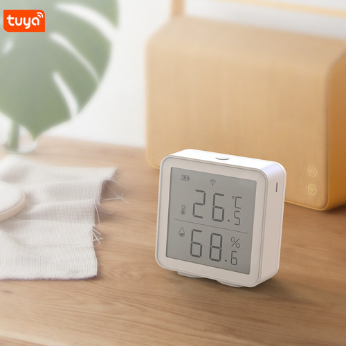 Tuya Wifi Smart Digital Higrómetro Inalámbrico De Temperatur