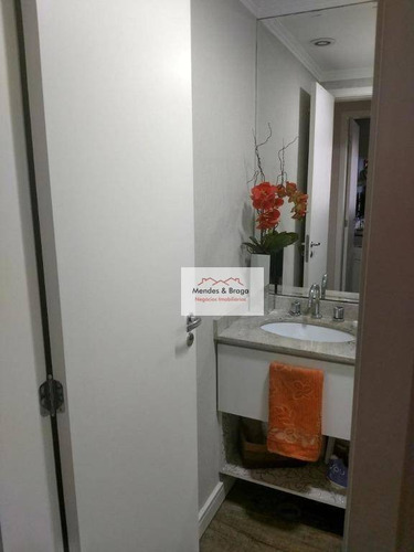 Imagem 12 de 21 de Apartamento Com 3 Dormitórios À Venda, 83 M² Por R$ 680.000,00 - Centro - Guarulhos/sp - Ap2402