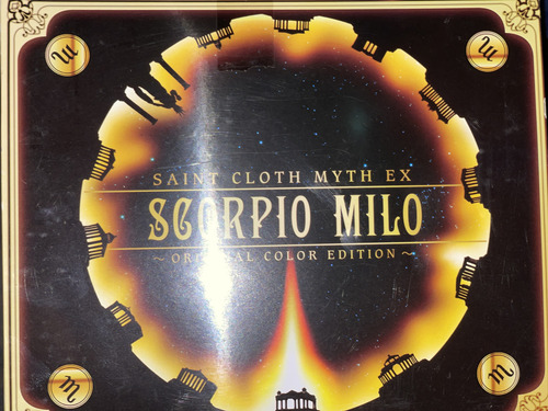 Saint Seiya Myth Cloth Ex Milo De Escorpión Once Bandai (Usado)