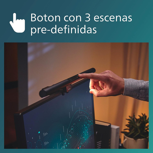 Philips - Lámpara De Monitor Tipo Flexo