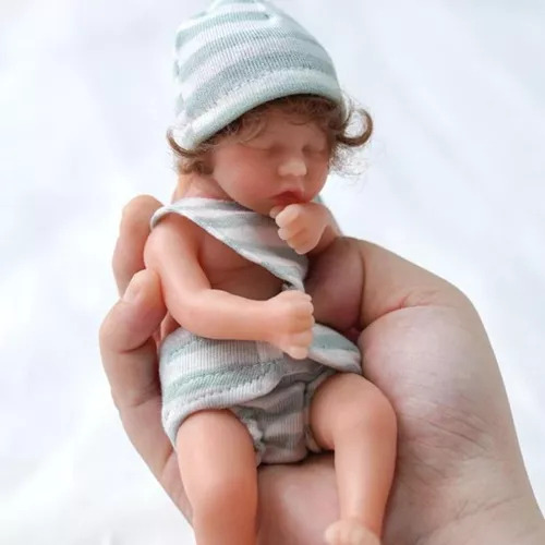 Muñeca De Silicona Y Algodón Suave Y Cuerpo Realista De 15 C