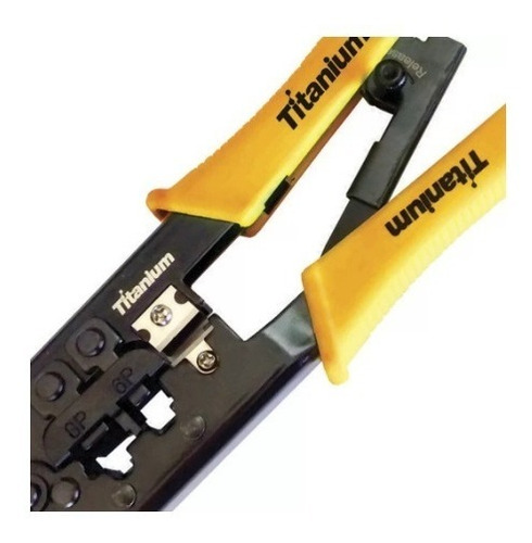 Alicate Crimpador Cabo Rj11/ Rj12/ Rj45 4662 - Titanium