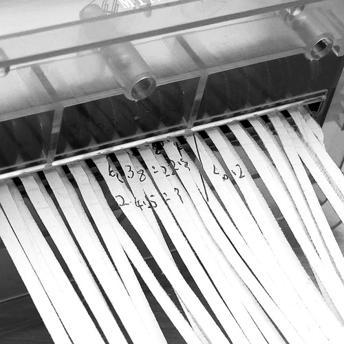 Trituradora De Papel Portátil A6 Trituradora Manual