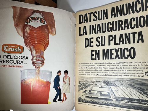 Revista Mañana De 1966 Con Anuncios Y Notas Históricas (Usado)