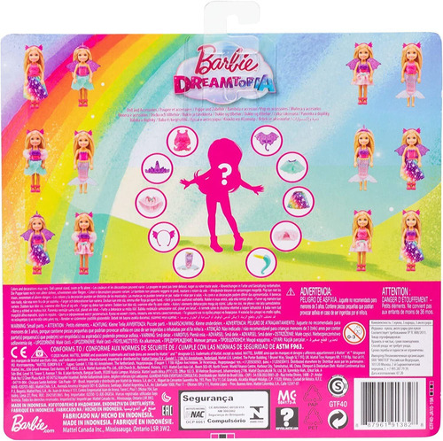 Conjunto De Vestir De Boneca Barbie Dreamtopia Chelsea