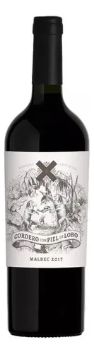 comprar Vino Cordero Con Piel De Lobo Malbec 750 Ml x 6 unidades.