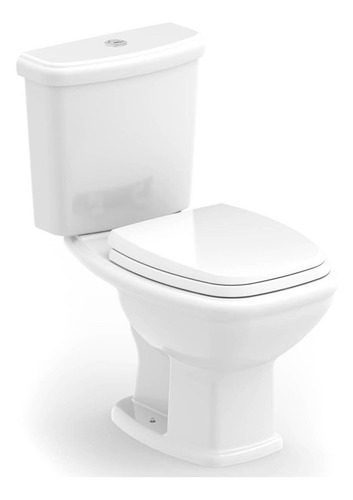 Bacia Com Caixa Acoplada Ecoflush 3/6 Lts Fit Plus Branco
