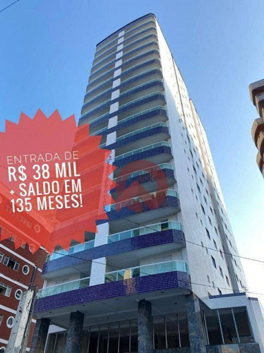 Imagem 1 de 16 de Apartamento Com 2 Dormitórios À Venda, 69 M² Por R$ 368.000 - Tupi - Praia Grande/sp - Ap3568