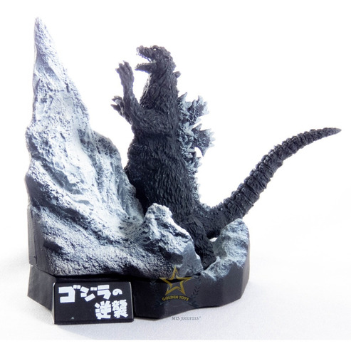 Godzilla Gashapon Mini Escena 1  Golden Toys