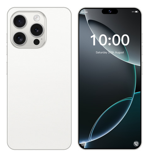 Teléfonos Inteligentes Android Baratos 3g I16 Pro Max 6.26 En Ram2gb Y Rom16gb Blanco