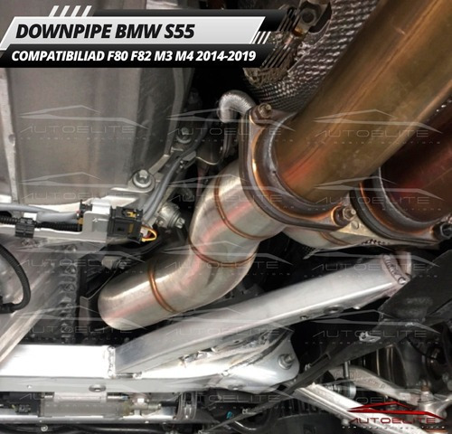 Imagen 6 de 10 de Downpipe Bmw 2/3/4 S55 F80 F82 M3 M4 2014-2019 Acd Performan