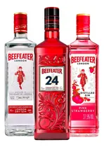 Comprar Gin Beefeater London Dry Gin + Pink + Beefeater 24 Combo X3