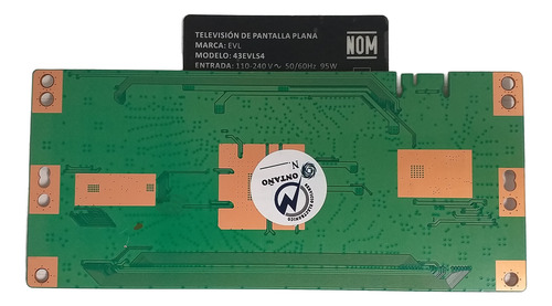 Tarjeta T-com Para Pantalla Evl 43evls4 (Usado)