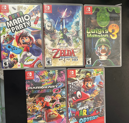 Luigis Mansion 3 Y Super Mario Party Nintendo Switch
