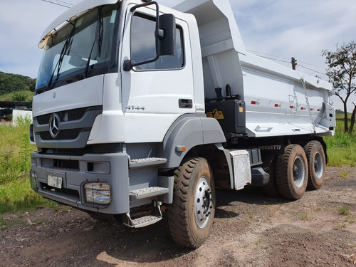 Mercedes-benz Axor 4144 6x4 Ano 2014 Caçamba Traçado