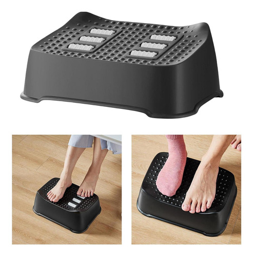 Almohada Del Reposapiés De Los Negro Negro 32cmx23cmx14.5cm