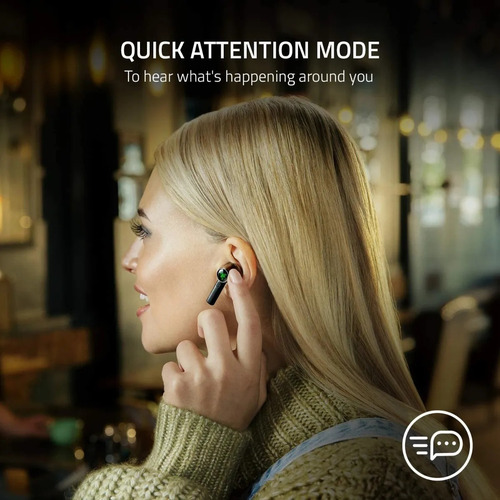 Imagen 7 de 7 de Razer Hammerhead True Wireless Pro Auriculares Inear Anc Thx
