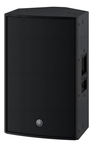 Bafle amplificado Yamaha modelo Dzr12 color negro 2000W