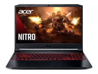 Notebook Acer Nitro 5 Amd Ryzen 5 5600h 8gb 256gb Ssd Win11