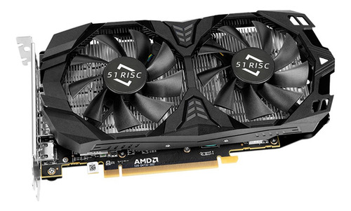 Tarjeta Gráfica Amd Radeon 51risc Rx580 8g 2048sp Gddr5 (Usado)
