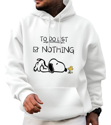 Sudadera Snoopy To Do List Ok
