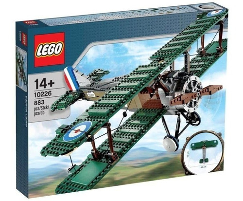 Lego 10226 - Sopwith Camel Aviao De Guerra Quantidade De Peças 883