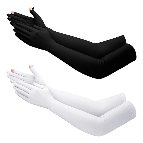 Guantes Sol Largos Uv Para Mujer, Cuantes Conducción 2023, 2