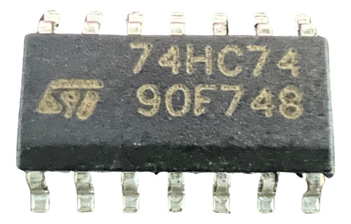 74hc74 = Sn74hc74 Circuito Integrado Smd - 8 Peças